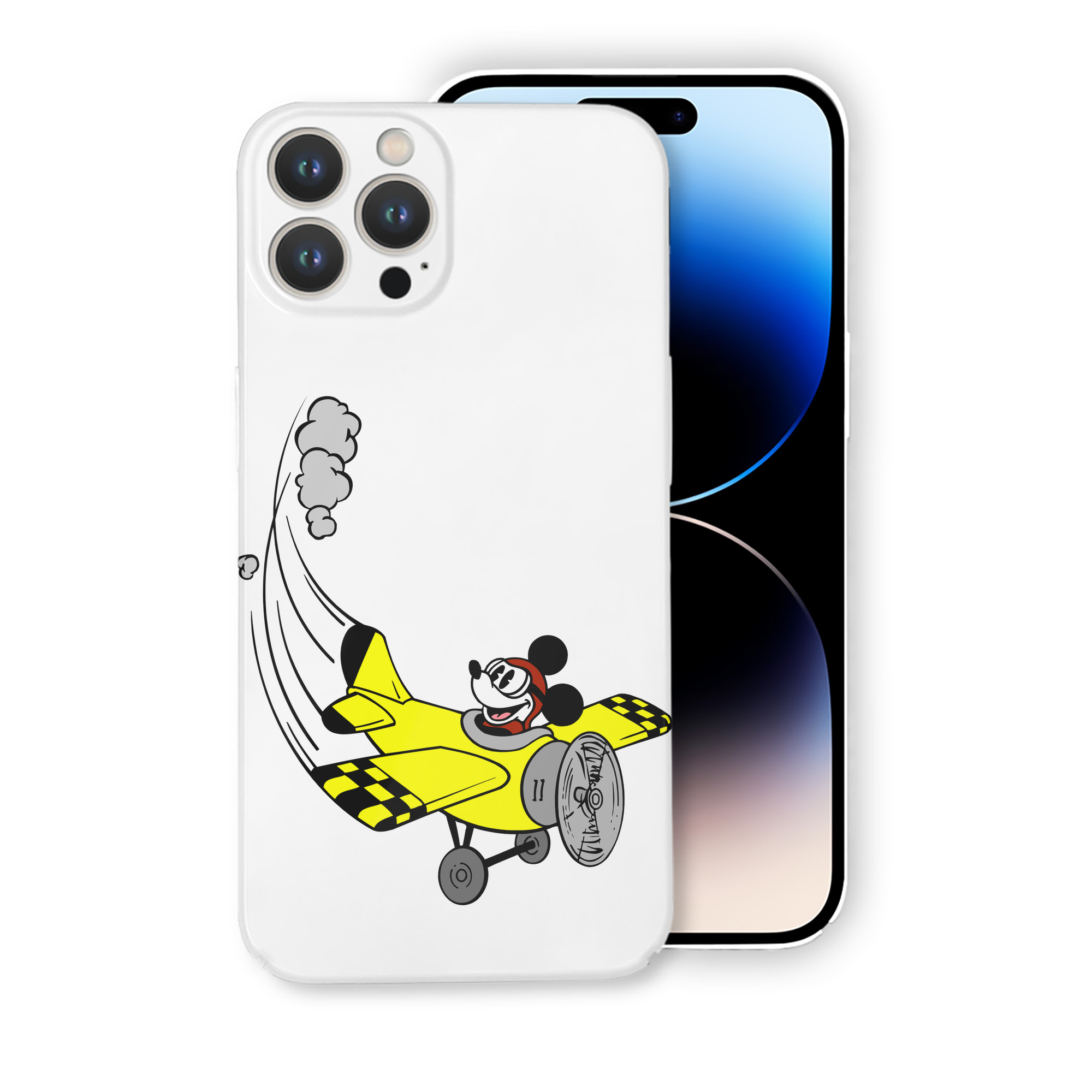 （画像用） ミッキーマウス Mickey Mouse 【iPhone 14シリーズ対応】ハードケース